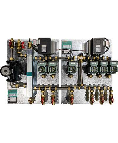 Low Loss Header Boiler Panel Assembly